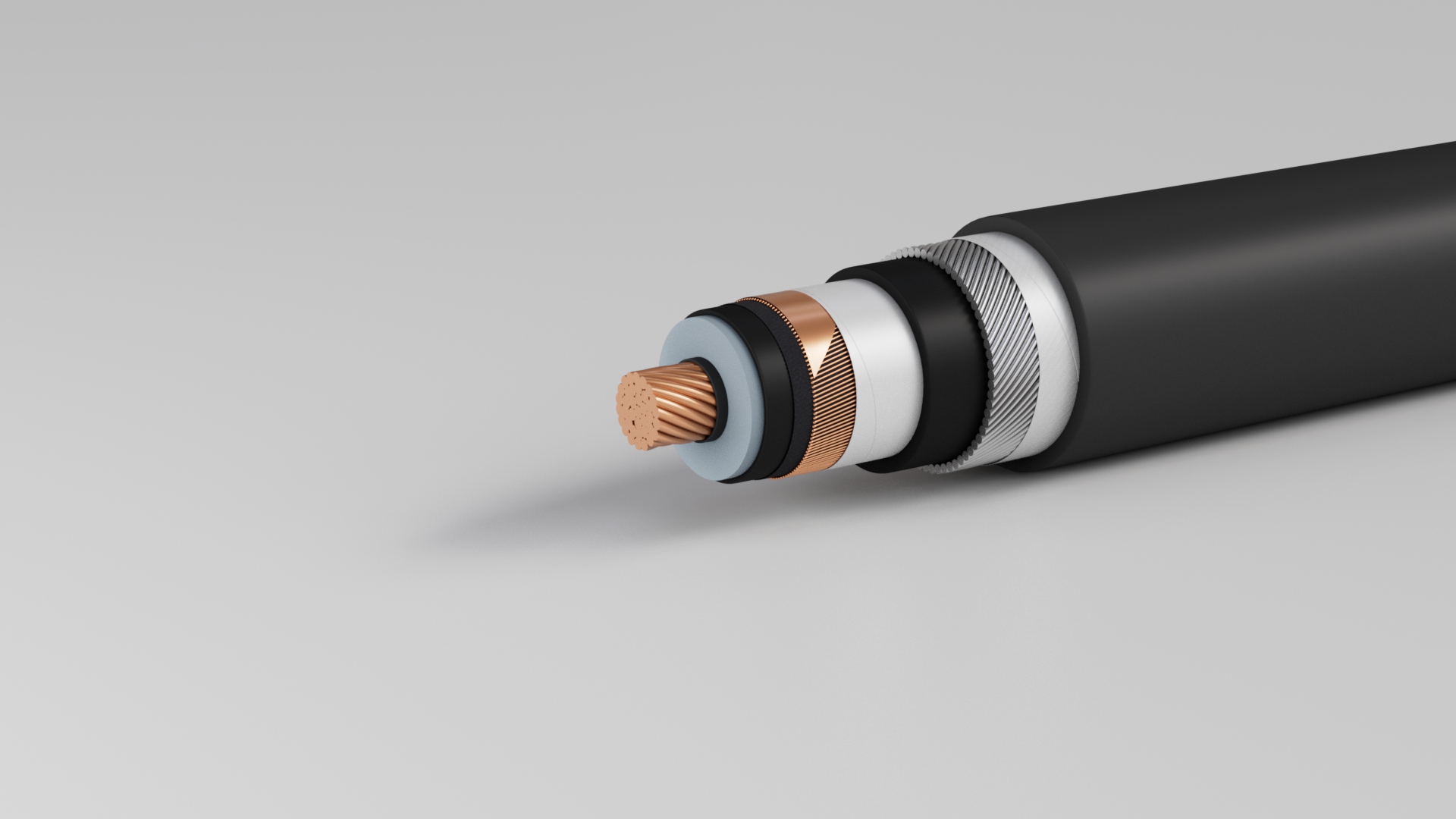 Single core Copper & Aluminum Wire Conductors 3.6 / 6 (7.2) KV